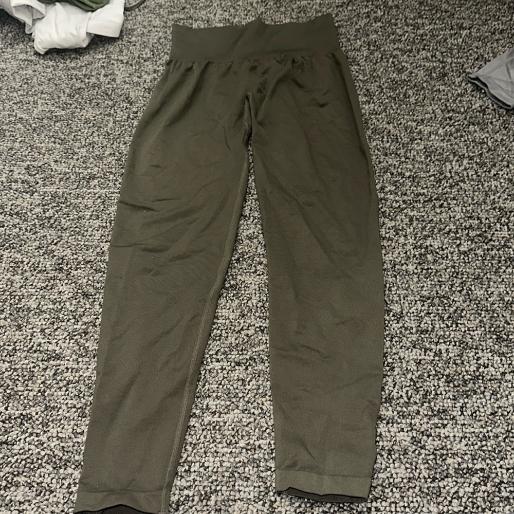 NVGTN Seamless Leggings Olive Green